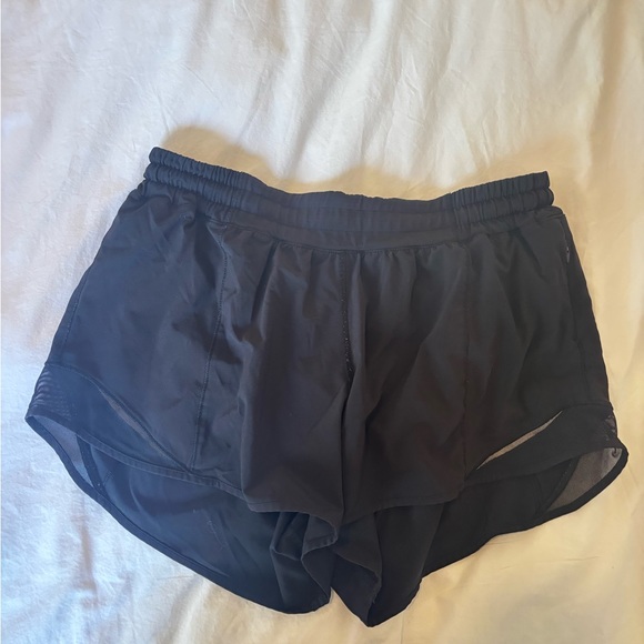 lululemon athletica Pants - Lululemon hotty hot black shorts